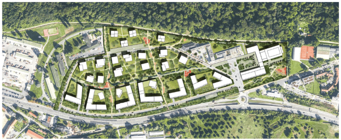 Réaménagement du site de l'INRIA à Voluceau